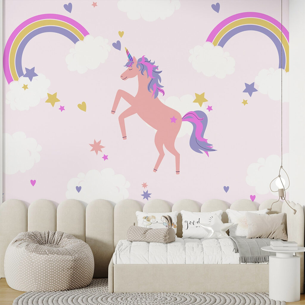 Unicorno tra arcobaleni — ambiente 2