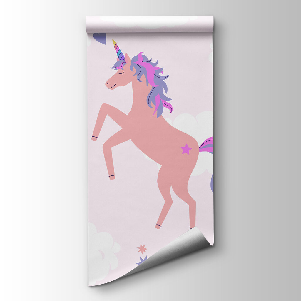 Unicorno tra arcobaleni — vista del prodotto