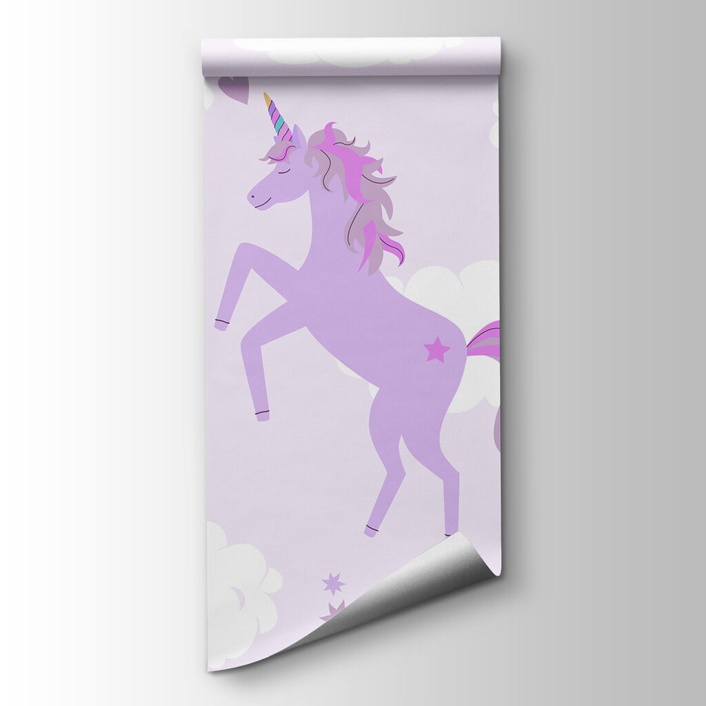 Unicorno tra arcobaleni — vista del prodotto