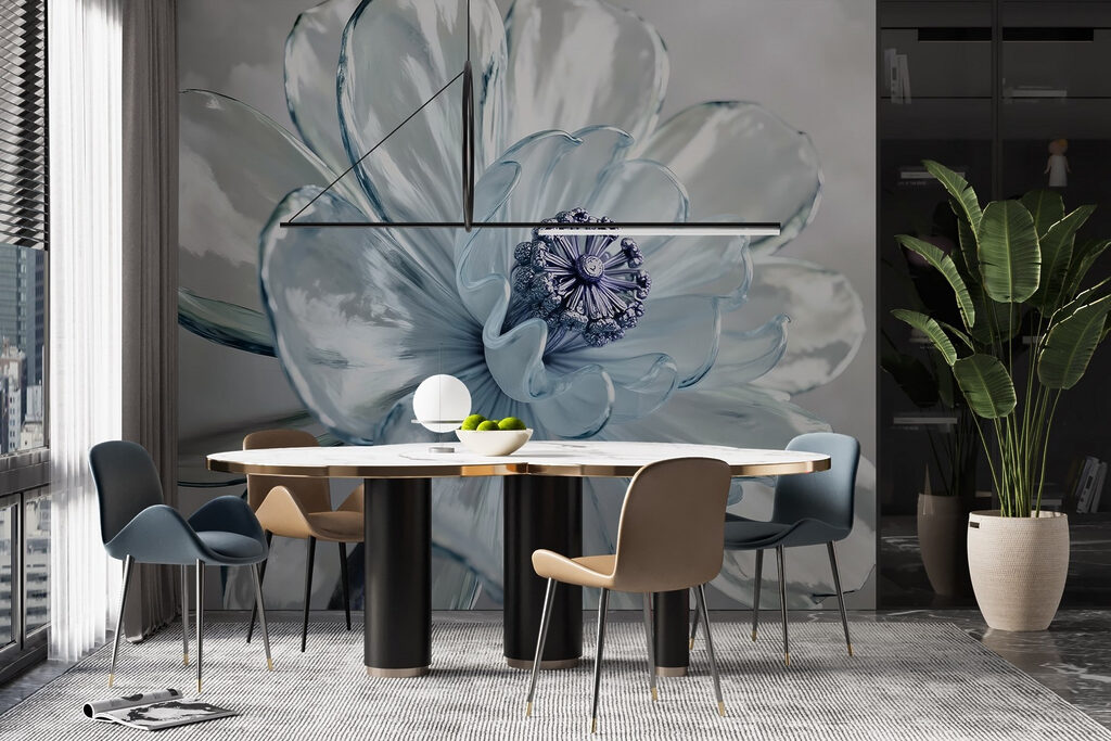 Fiore dai petali lucenti — ambiente 3
