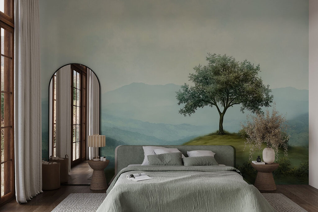 Albero solitario sulle alture — ambiente 1