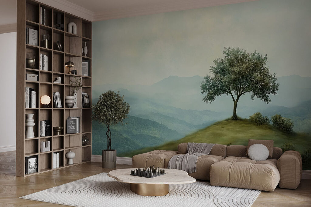 Albero solitario sulle alture — ambiente 3