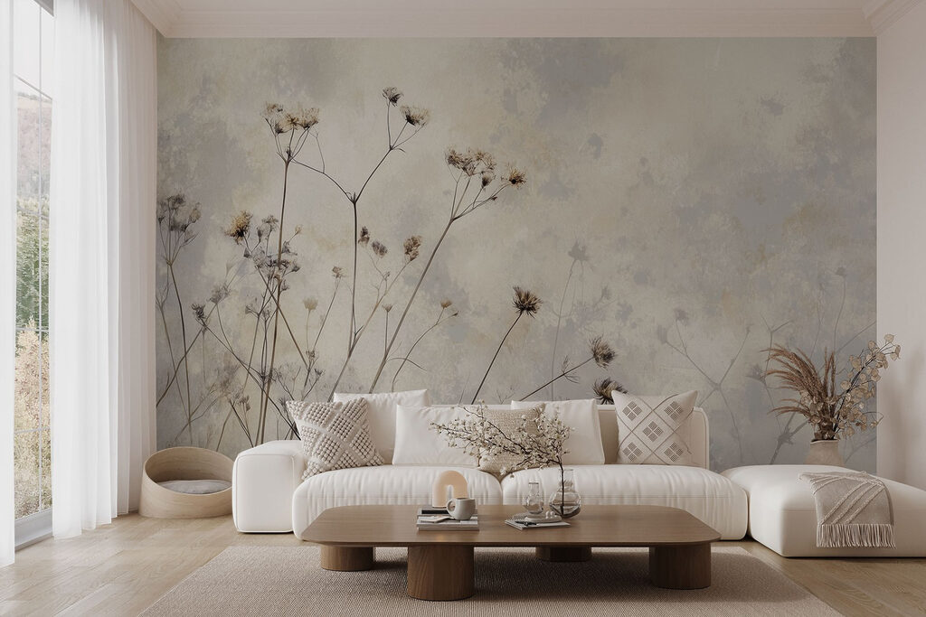 Steli sottili e fiori — ambiente 3