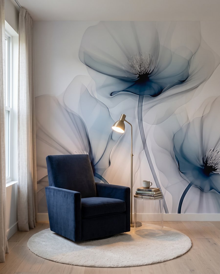Fiori trasparenti sugli steli — ambiente 3