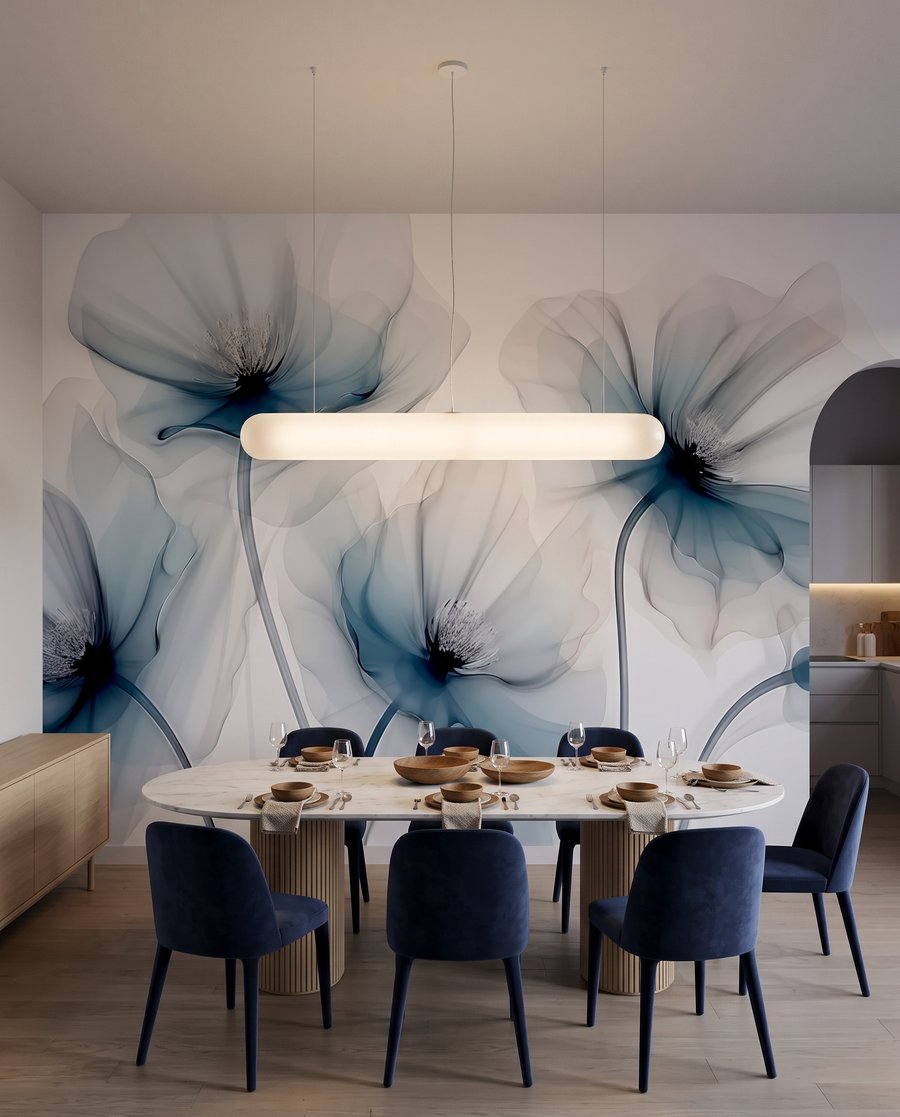 Fiori trasparenti sugli steli — ambiente 4