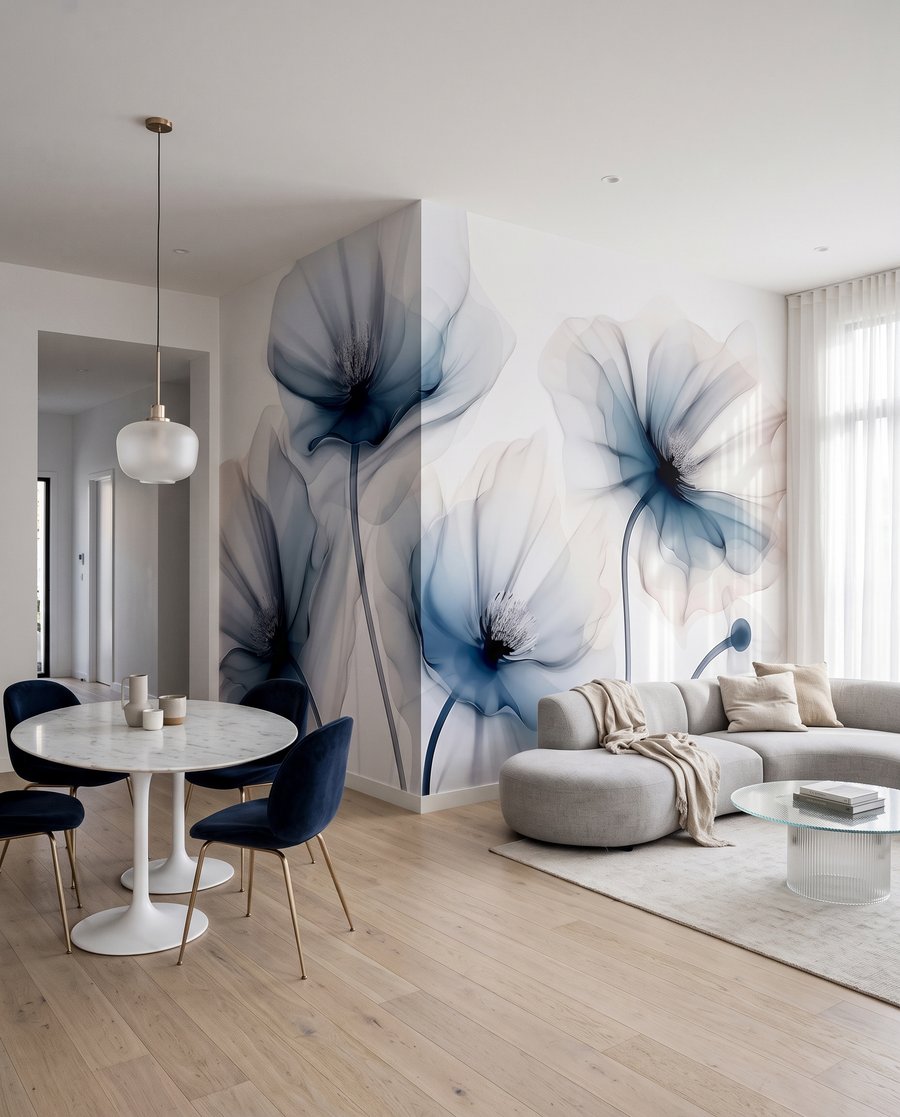 Fiori trasparenti sugli steli — ambiente 5