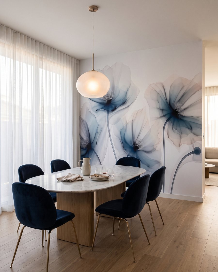 Fiori trasparenti sugli steli — ambiente 6
