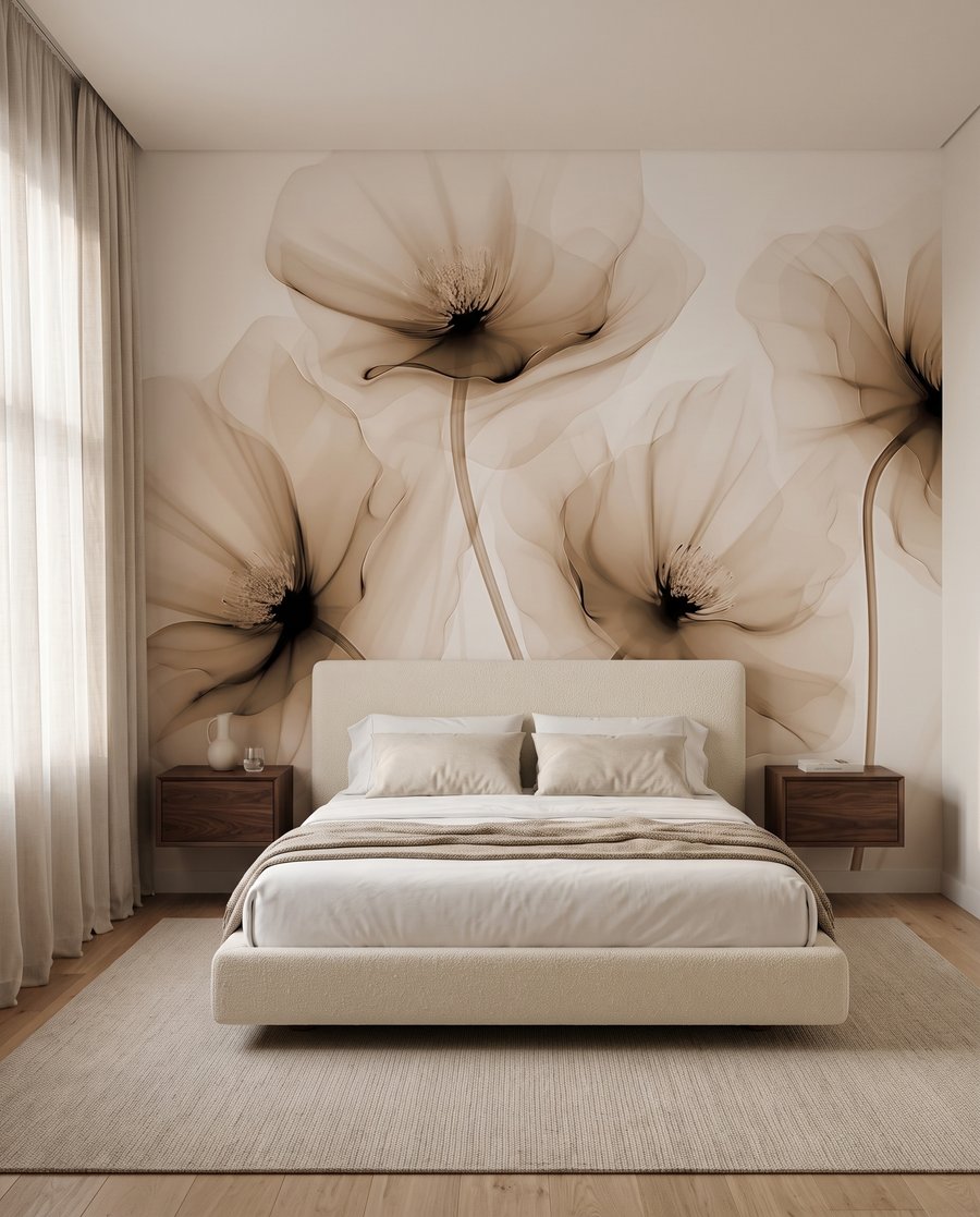 Fiori trasparenti sugli steli — ambiente 2