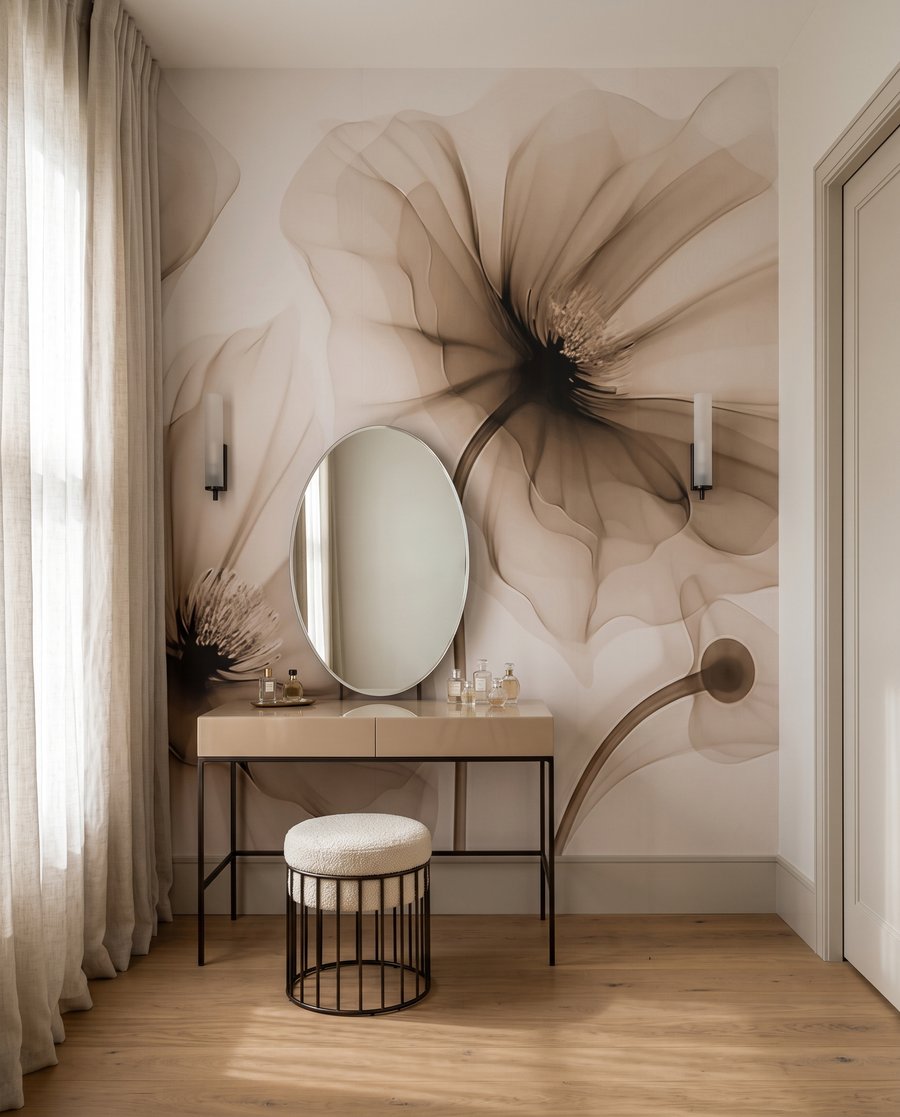 Fiori trasparenti sugli steli — ambiente 3