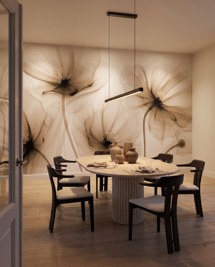 Fiori trasparenti sugli steli — ambiente 5