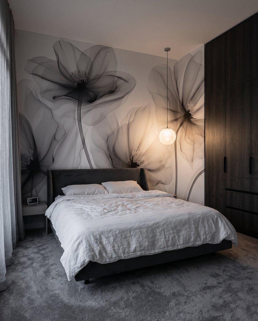 Fiori trasparenti sugli steli — ambiente 3