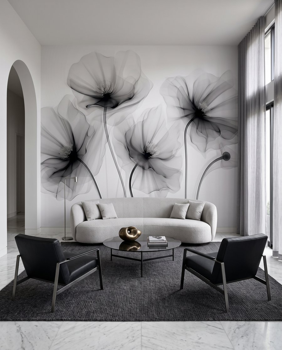 Fiori trasparenti sugli steli — ambiente 4