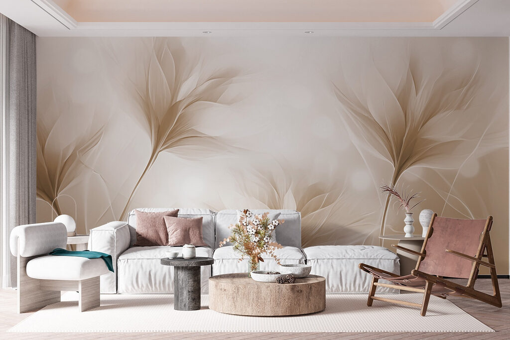 Foglie chiare controluce — ambiente 2