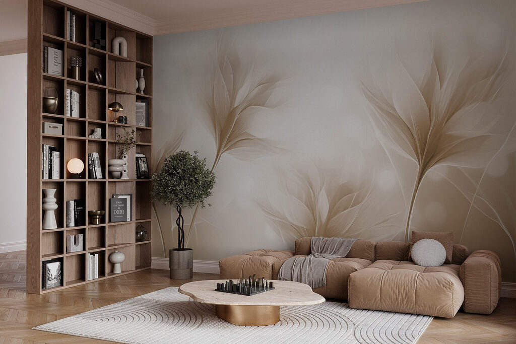 Foglie chiare controluce — ambiente 3
