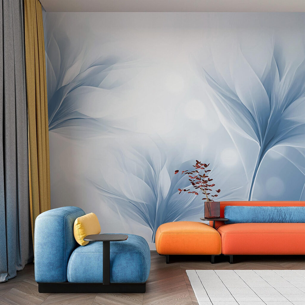 Foglie chiare controluce — ambiente 3