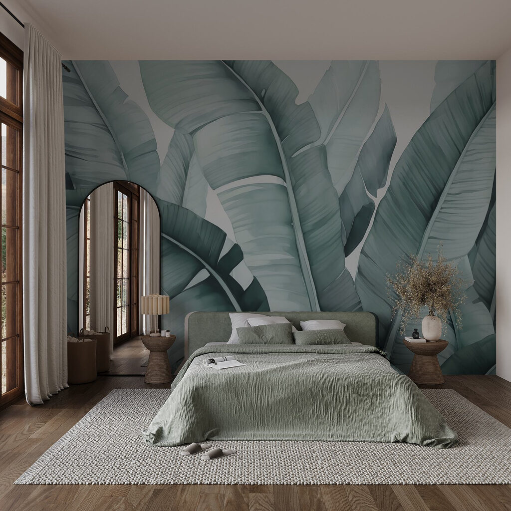 Grandi foglie grigio-verdi — ambiente 1