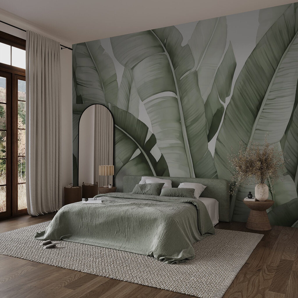 Grandi foglie grigio-verdi — ambiente 1