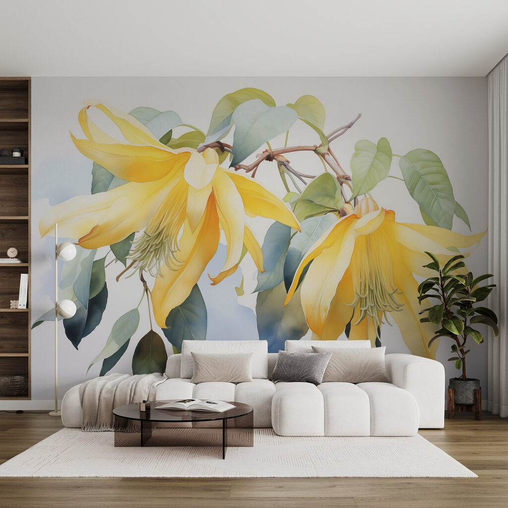 Fiori gialli pendenti — ambiente 2