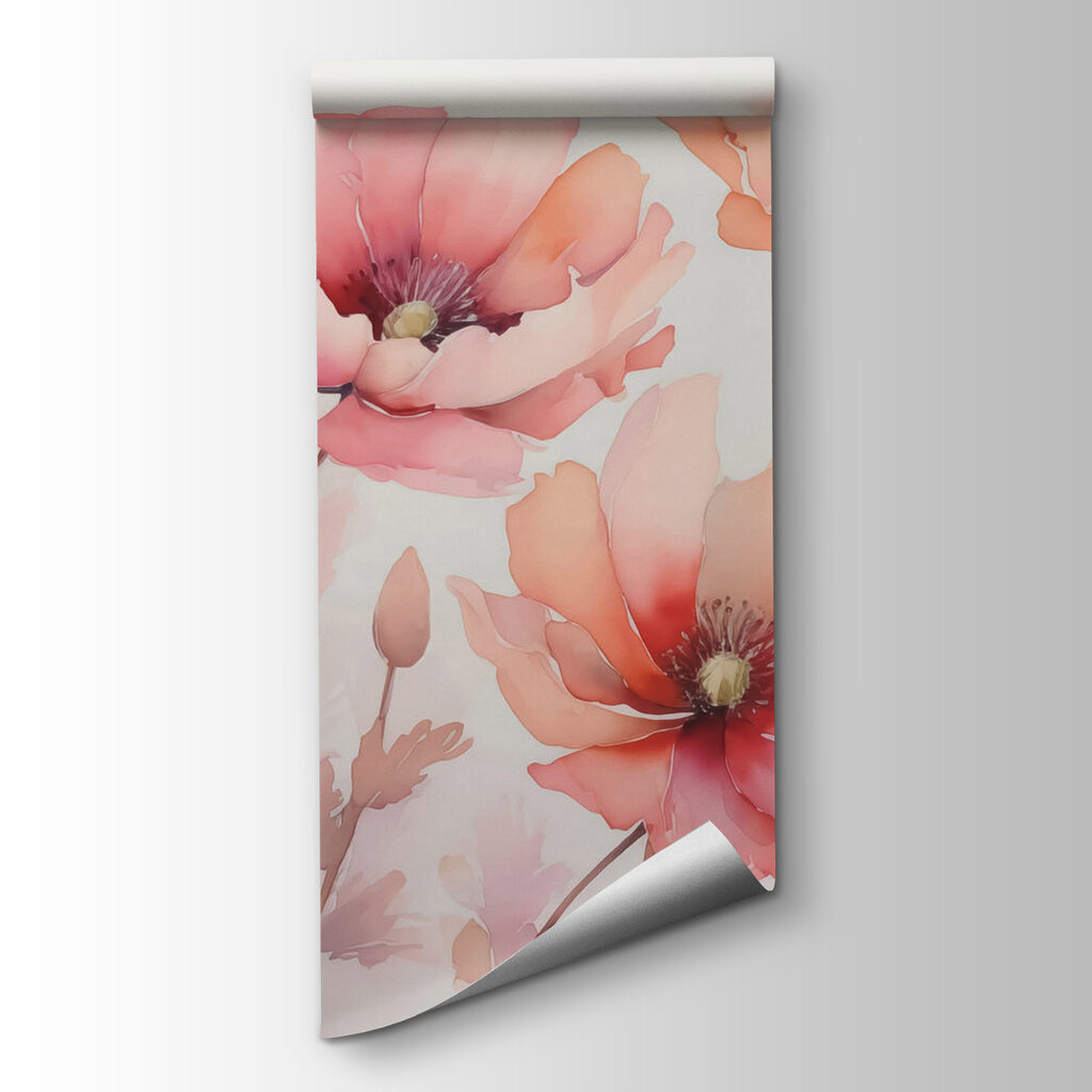 Petali rosa ad acquerello — vista del prodotto