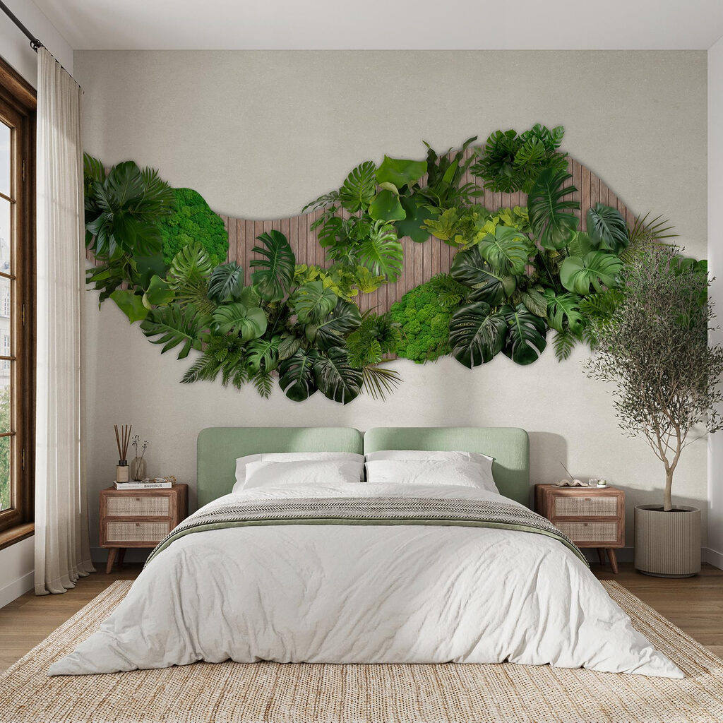 Onda di foglie tropicali — ambiente 1