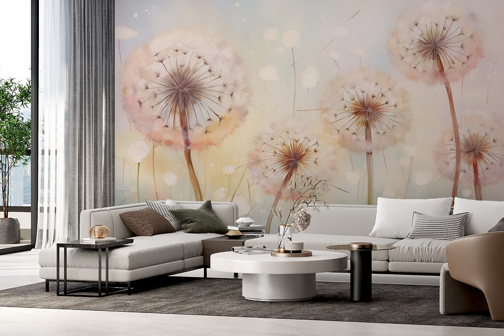 Soffioni in colori tenui — ambiente 1