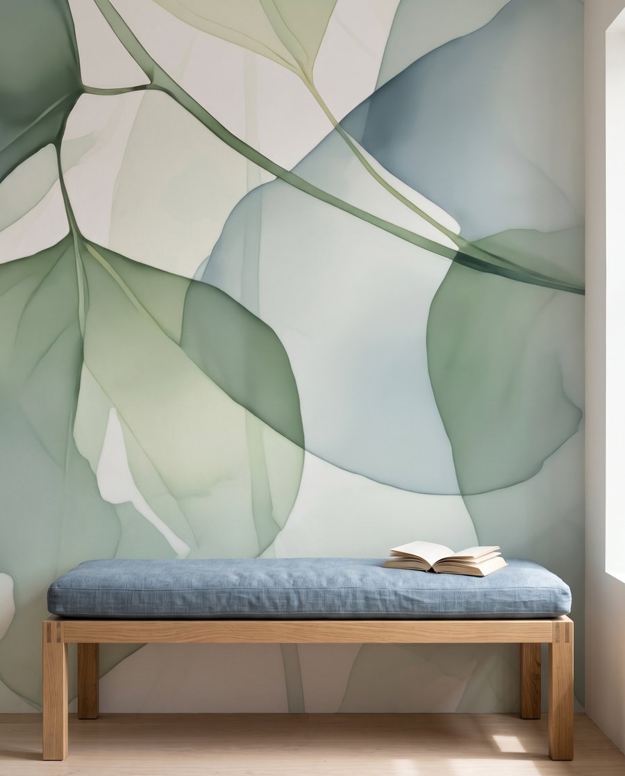 Foglie tonde trasparenti — ambiente 4