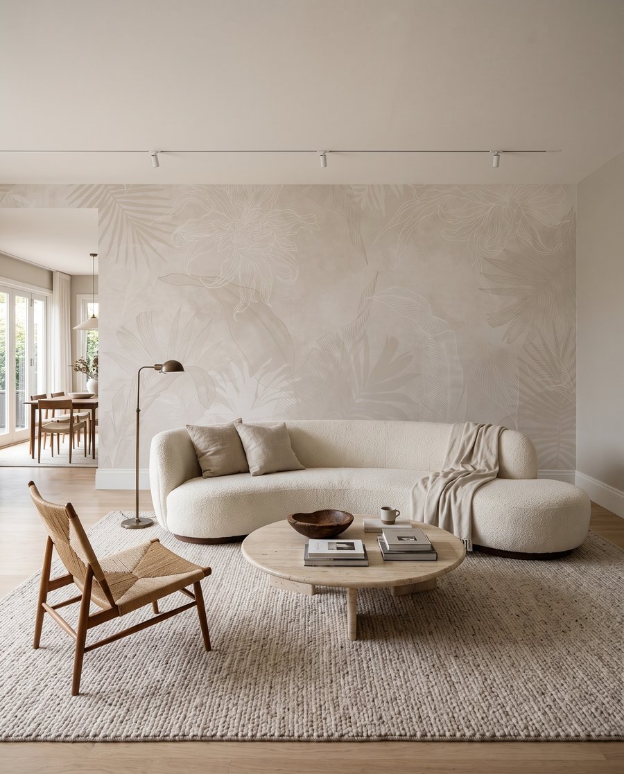 Foglie tropicali sfumate — ambiente 4