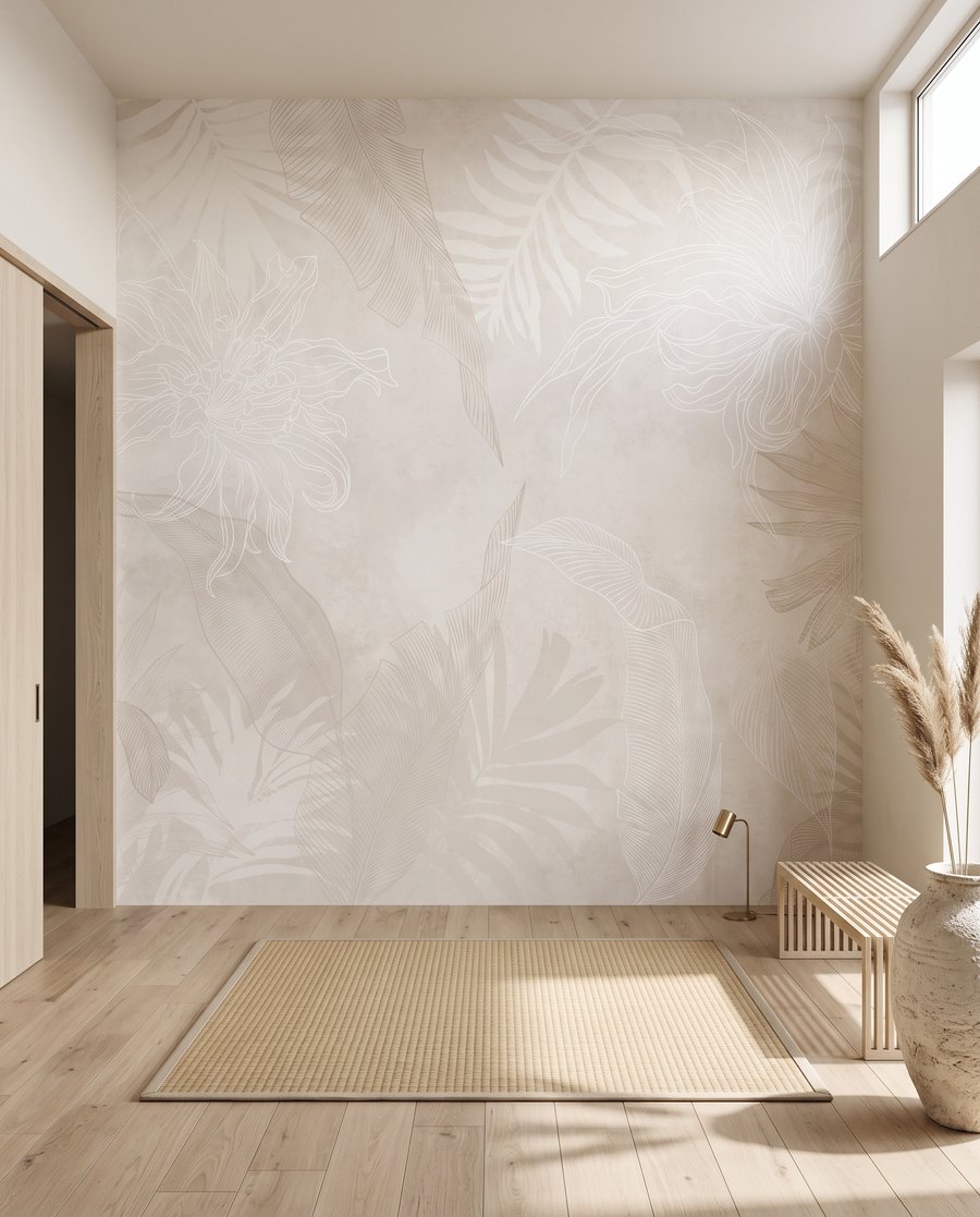 Foglie tropicali sfumate — ambiente 5