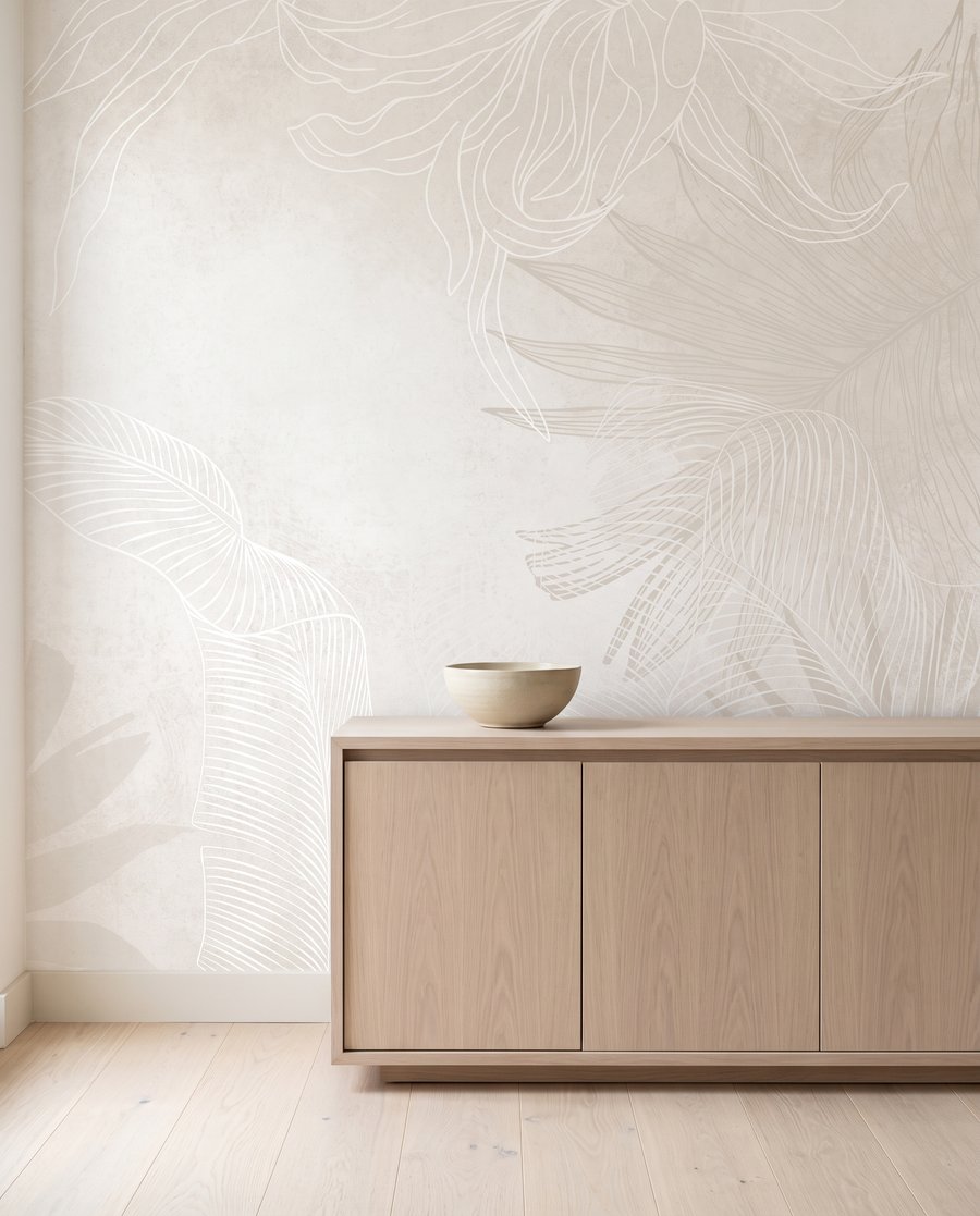 Foglie tropicali sfumate — ambiente 7