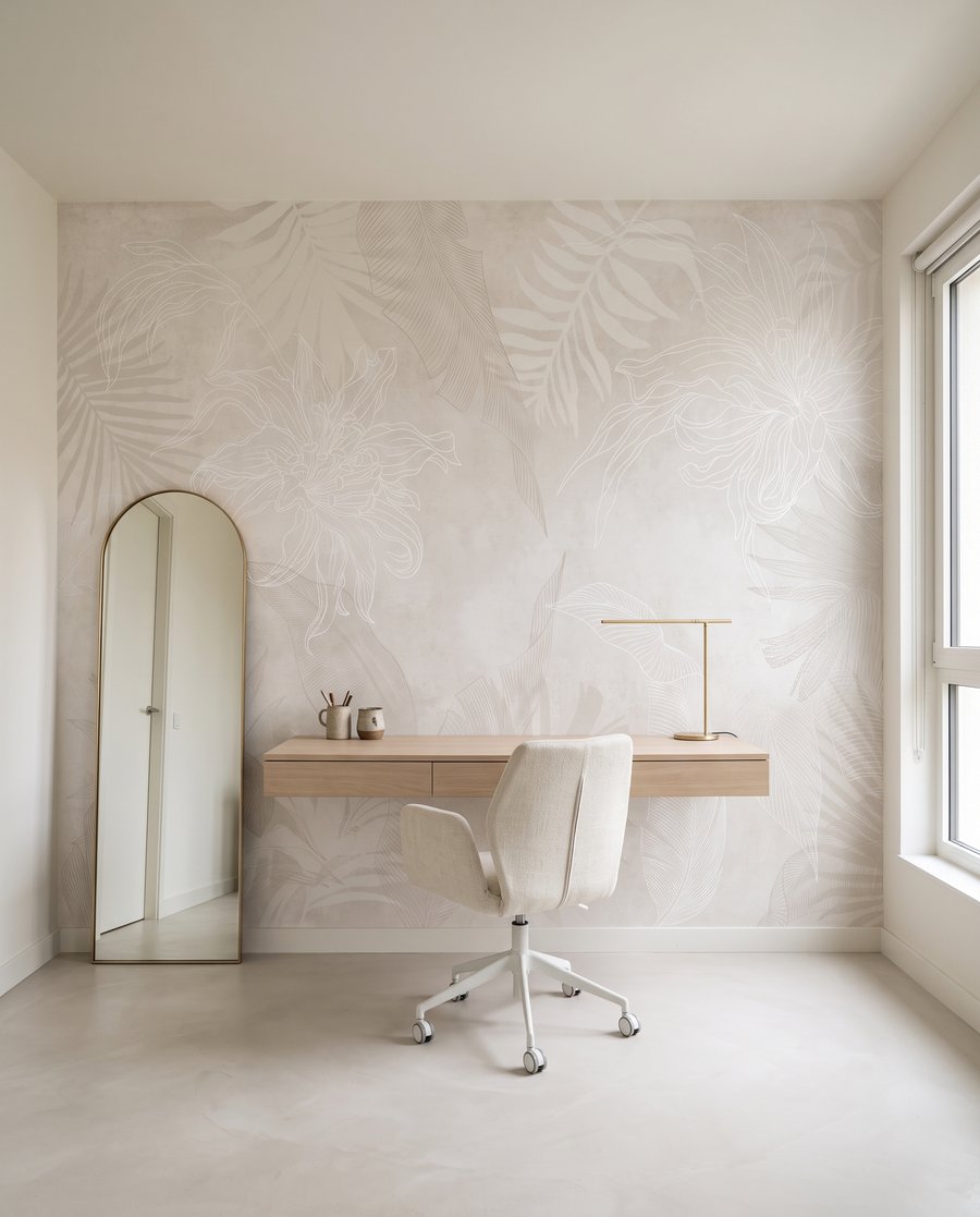 Foglie tropicali sfumate — ambiente 9