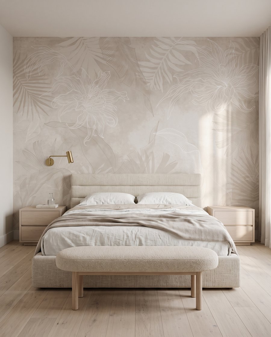 Foglie tropicali sfumate — ambiente 2