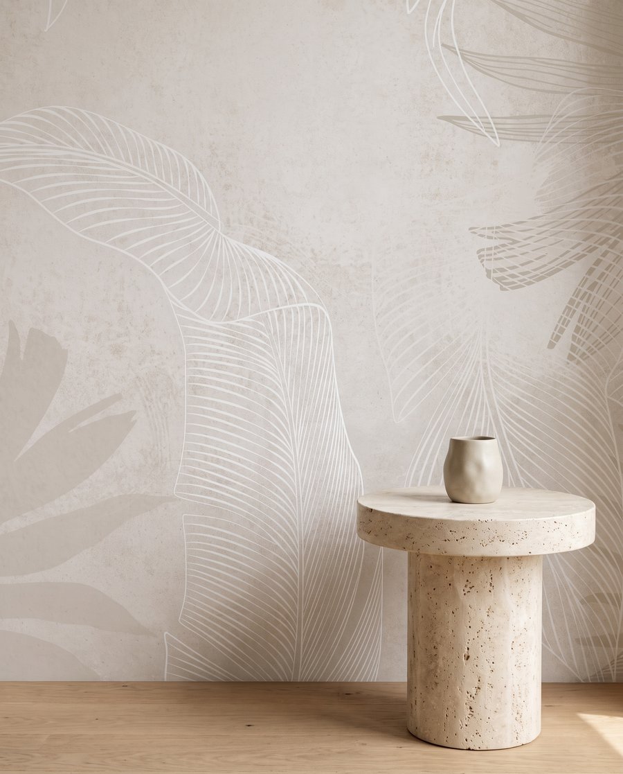 Foglie tropicali sfumate — ambiente 5