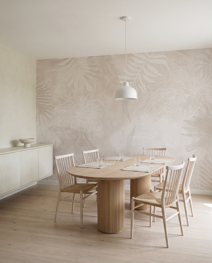 Foglie tropicali sfumate — ambiente 7