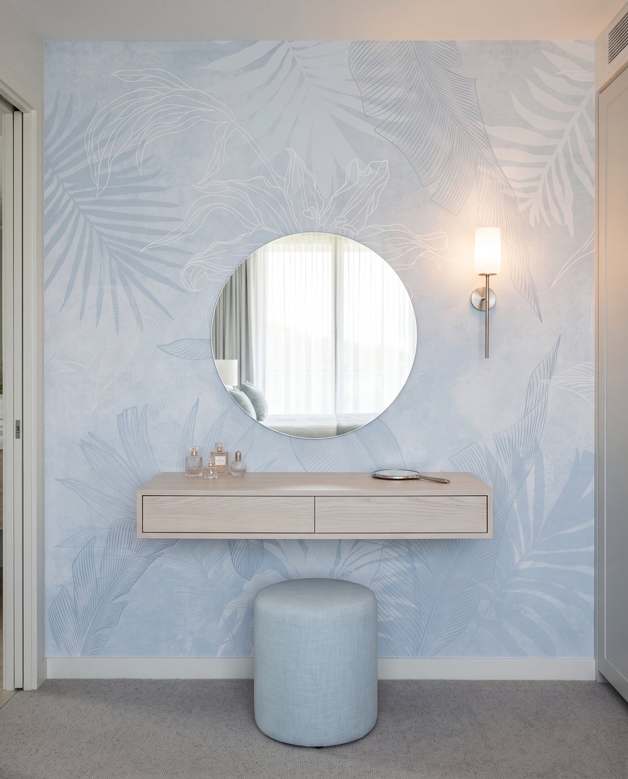 Foglie tropicali sfumate — ambiente 4