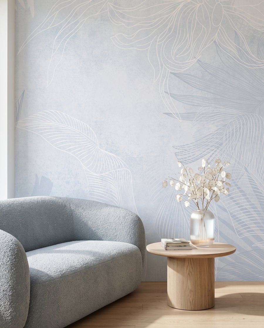 Foglie tropicali sfumate — ambiente 6
