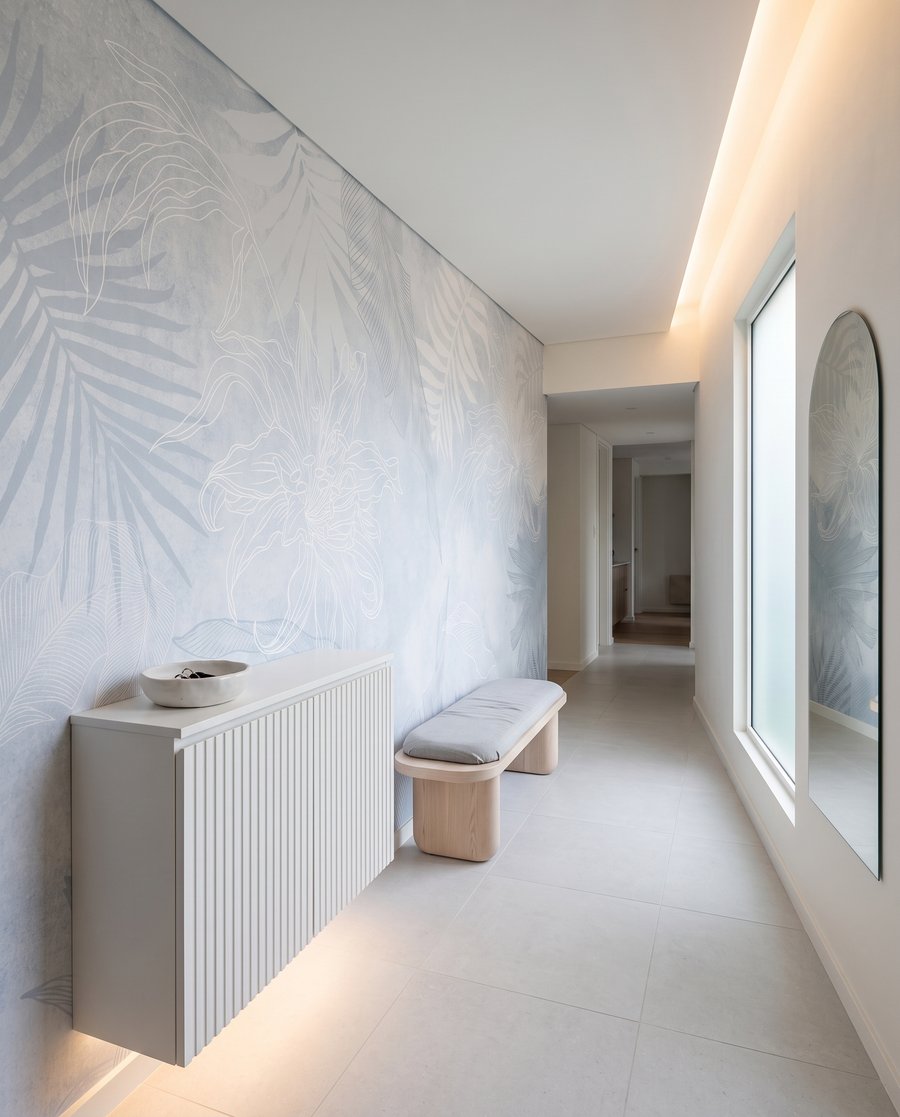 Foglie tropicali sfumate — ambiente 8