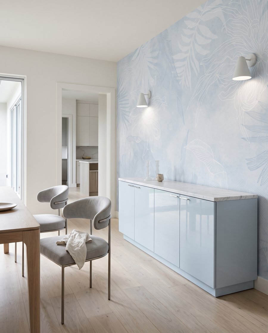 Foglie tropicali sfumate — ambiente 11