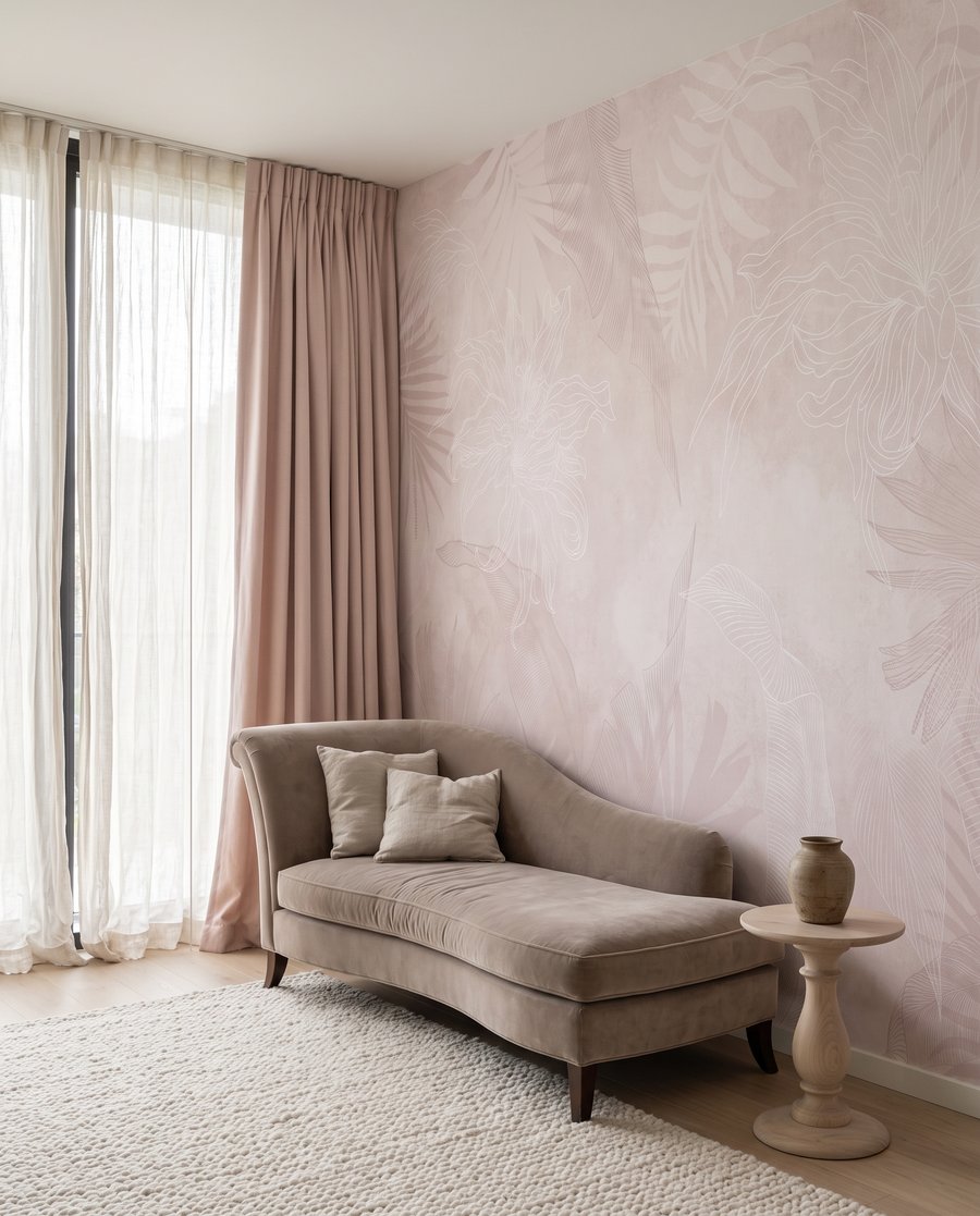 Foglie tropicali sfumate — ambiente 3