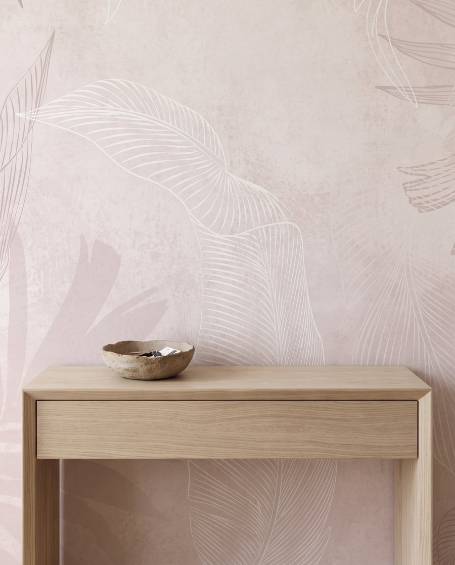 Foglie tropicali sfumate — ambiente 8