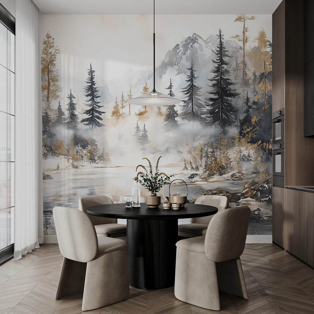 Lago nella nebbia — ambiente 3