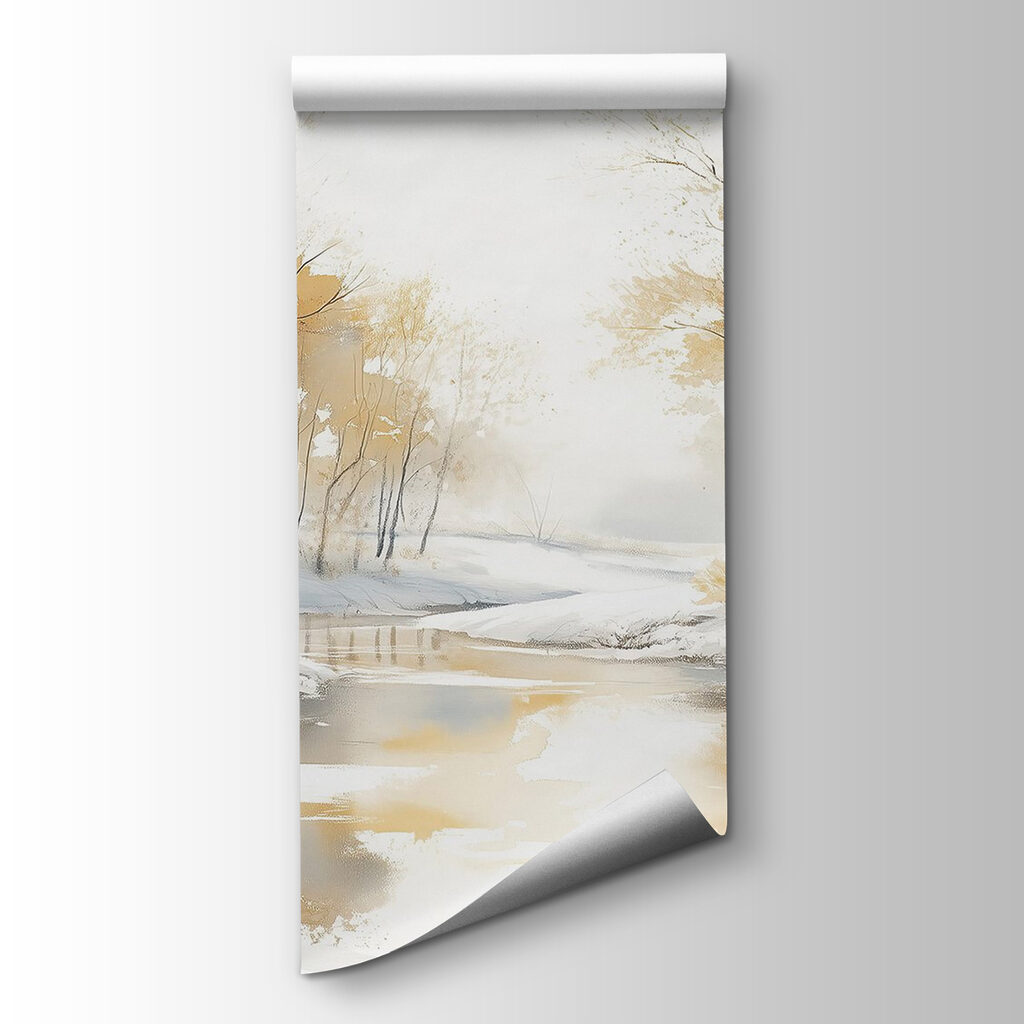 Luce d’inverno sul fiume — vista del prodotto