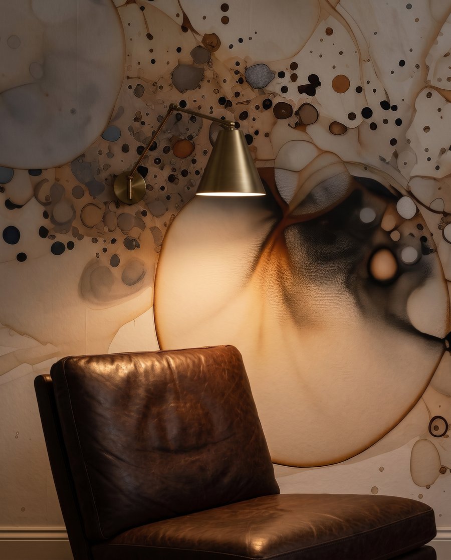 Cerchi colorati con spruzzi — ambiente 7