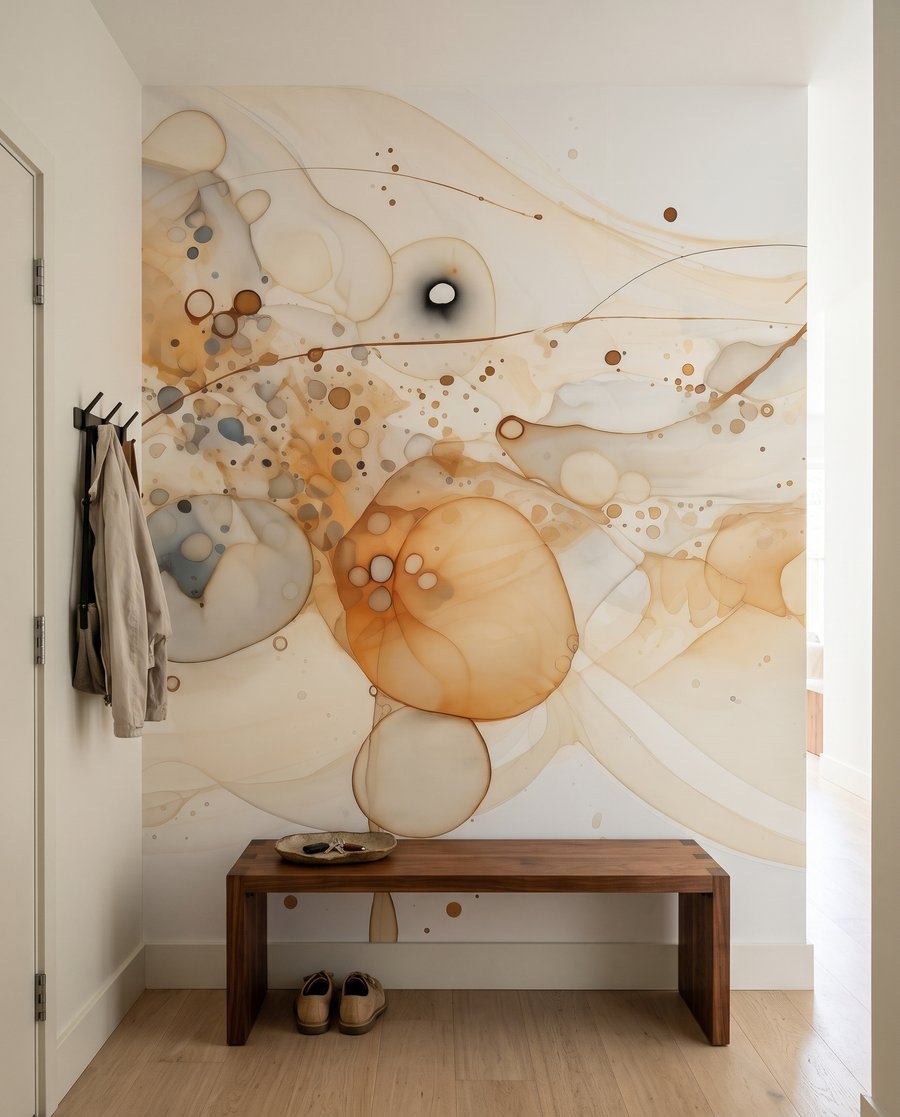 Cerchi colorati con spruzzi — ambiente 8
