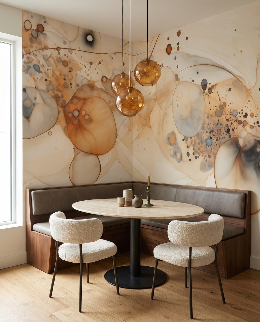Cerchi colorati con spruzzi — ambiente 10