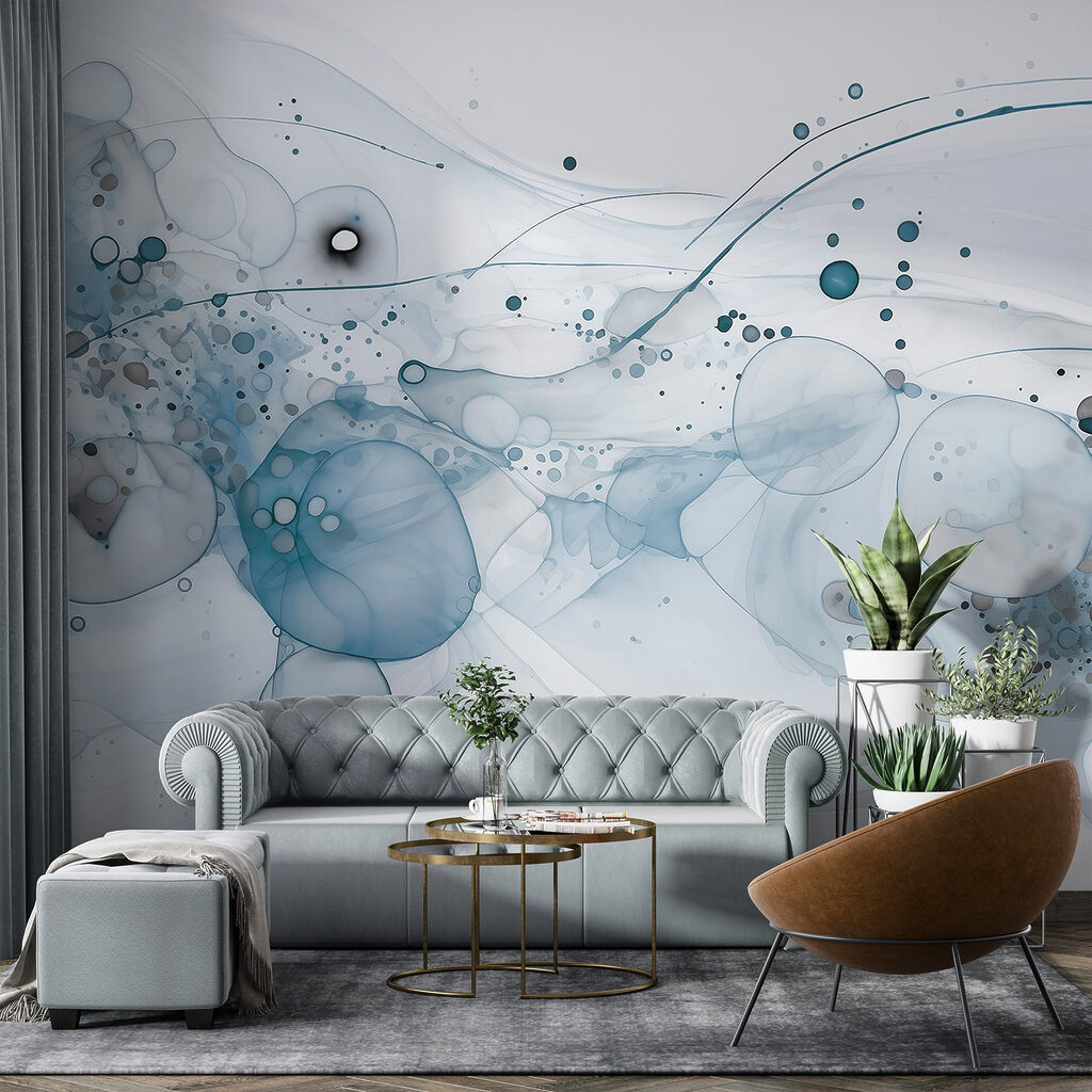 Cerchi colorati con spruzzi — ambiente 3