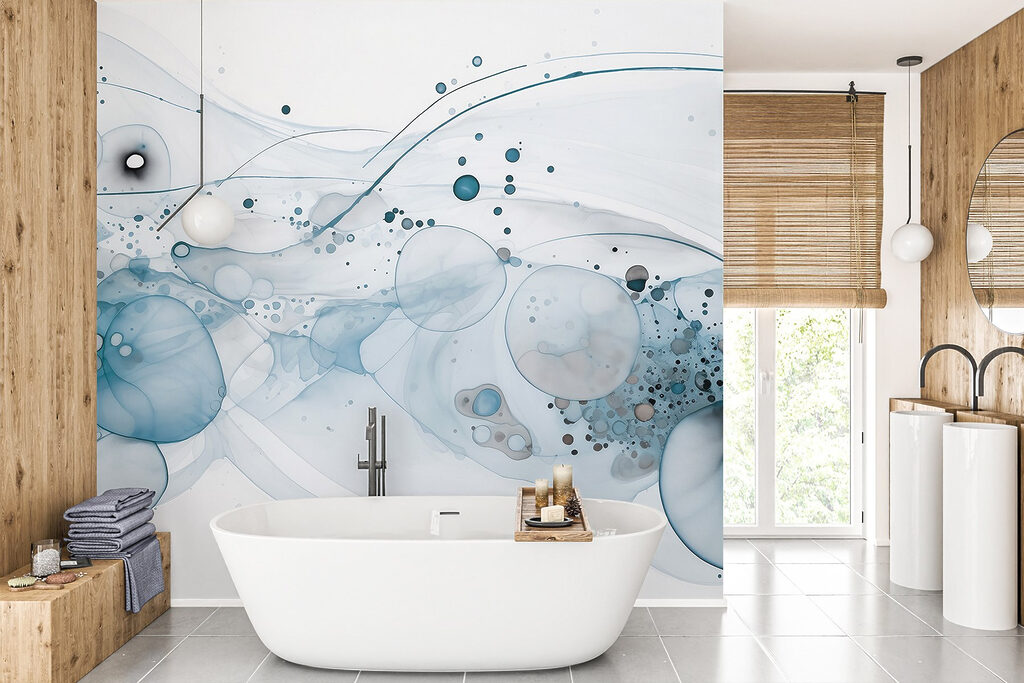 Cerchi colorati con spruzzi — ambiente 4