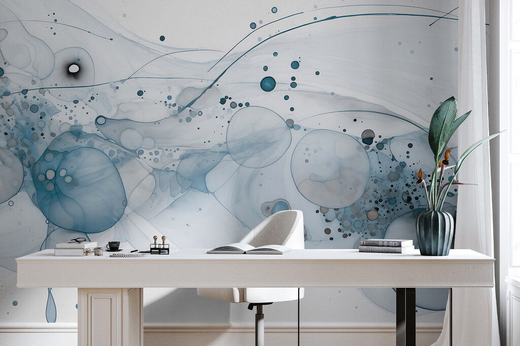 Cerchi colorati con spruzzi — ambiente 5