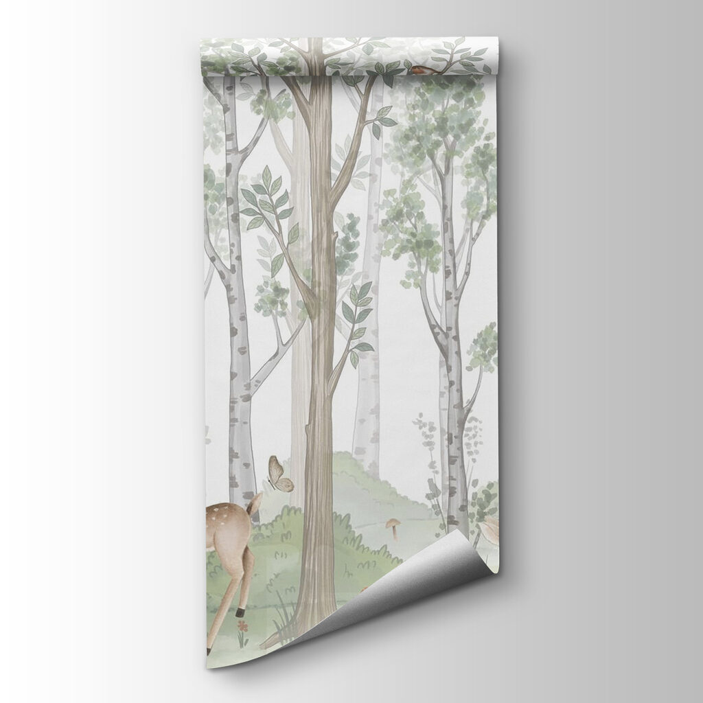 Cervi tra gli alberi — vista del prodotto