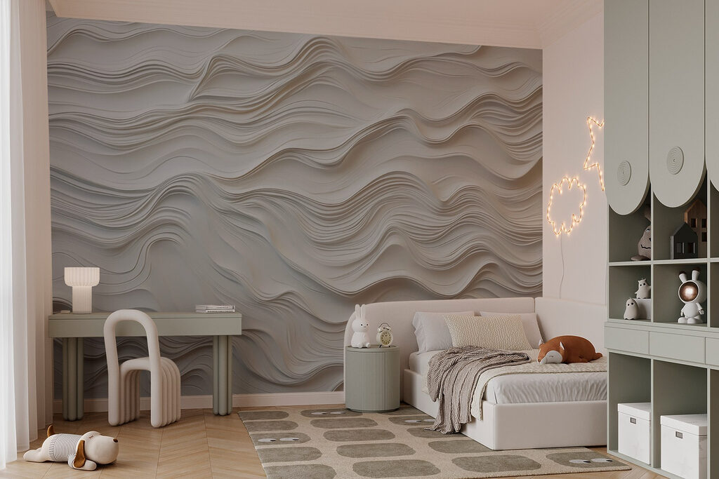 Onde di linee bianche — ambiente 2