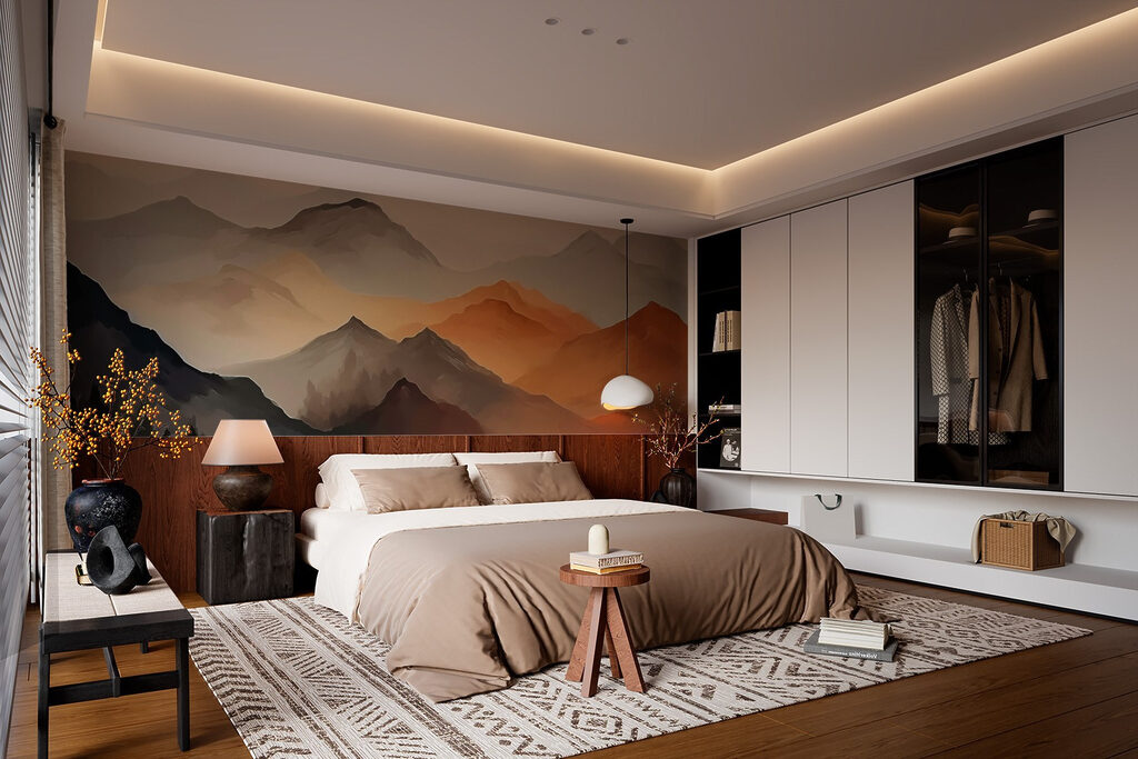 Montagne al tramonto — ambiente 1